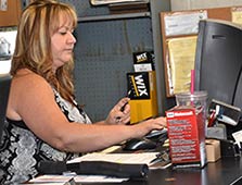 Our Service Writer at Glenn's Auto Service